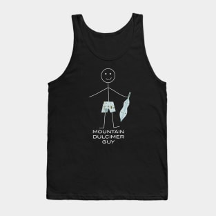 Funny Mens Mountain Dulcimer Tank Top